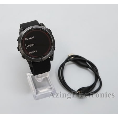 Pre-Owned: Fair Garmin fenix 7X Sapphire Solar Edition Premium GPS Watch 010-02541-22