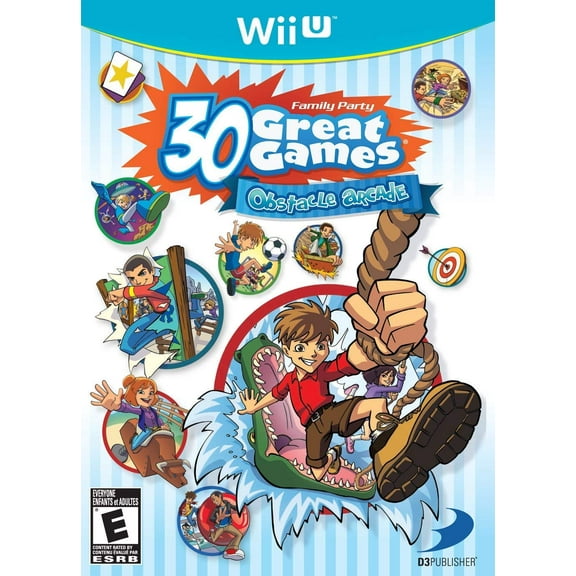 Pre-Owned Family Party 30 Great Games: Obstacle Arcade, D3Publisher, Nintendo Wii U