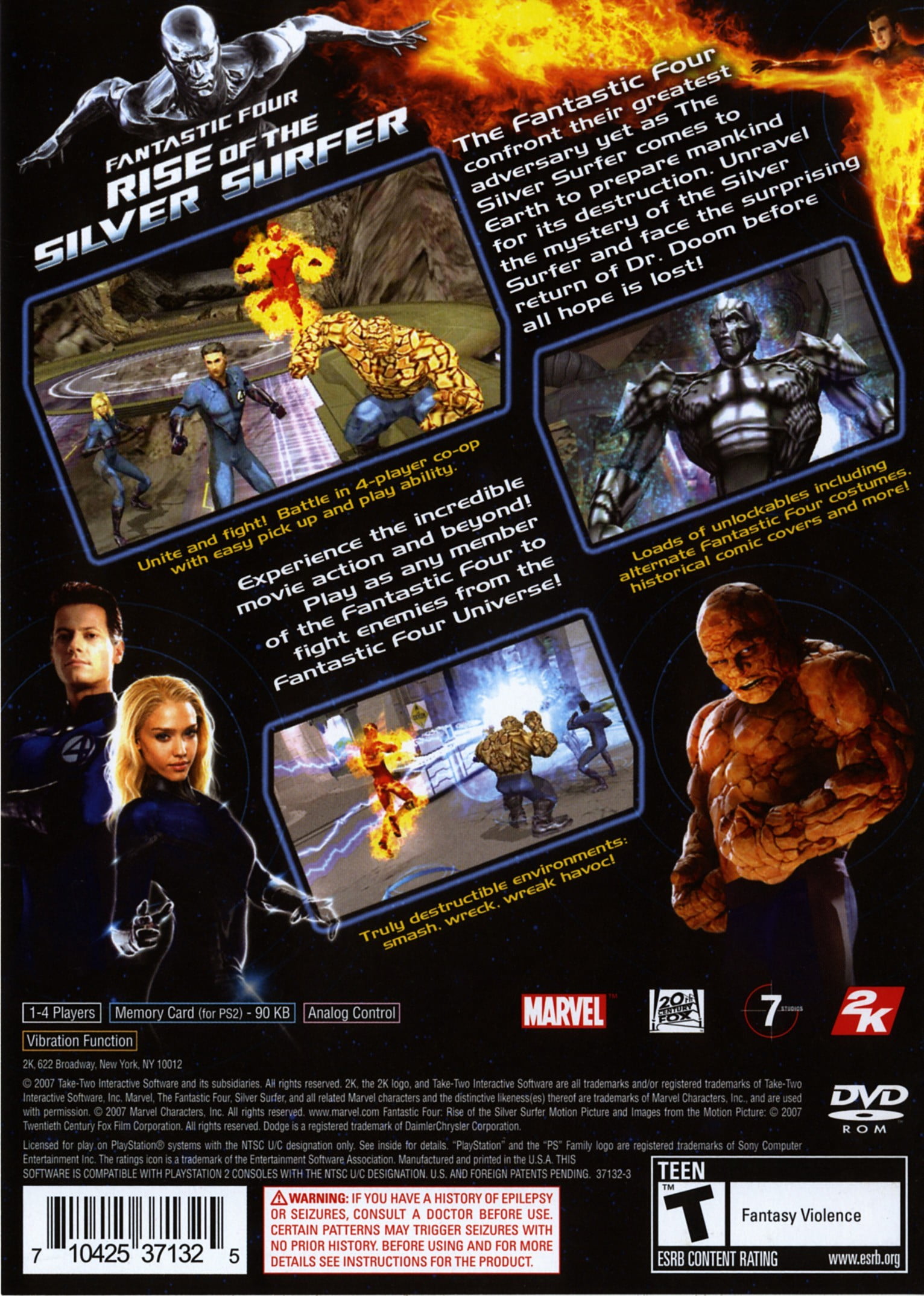 Fantastic 4 - PS2 – Games A Plunder