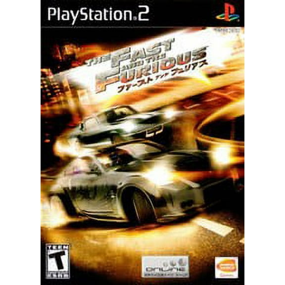 Fast and the Furious - PS2 Playstation 2