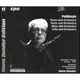 thumbnail image 1 of Pre-Owned Feldman: Piano and Orchestra; Flute and Orchestra; Oboe and Orchestra; Cello and Orchestra (CD 0761203948321) by Armin Aussem (oboe), Roger Woodward (piano), Roswitha Staege (flute), Siegfri, 1 of 1