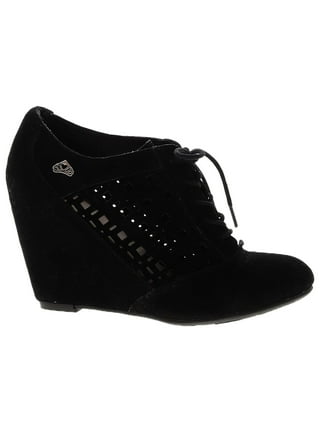 Fergalicious Wedges in Womens Shoes Black Walmart