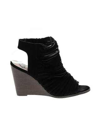 Fergalicious Wedges in Womens Shoes Black Walmart