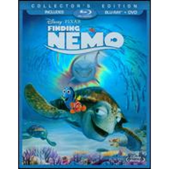Pre-Owned Finding Nemo [3 Discs] [Blu-ray/DVD] (Blu-Ray 0786936828238) directed by Andrew Stanton, Lee Unkrich