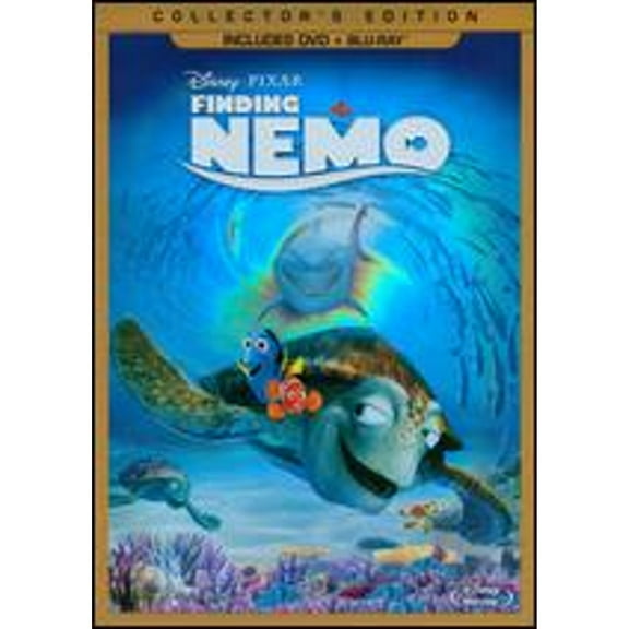 Pre-Owned Finding Nemo [3 Discs] [DVD/Blu-ray] (DVD 0786936828269) directed by Andrew Stanton, Lee Unkrich