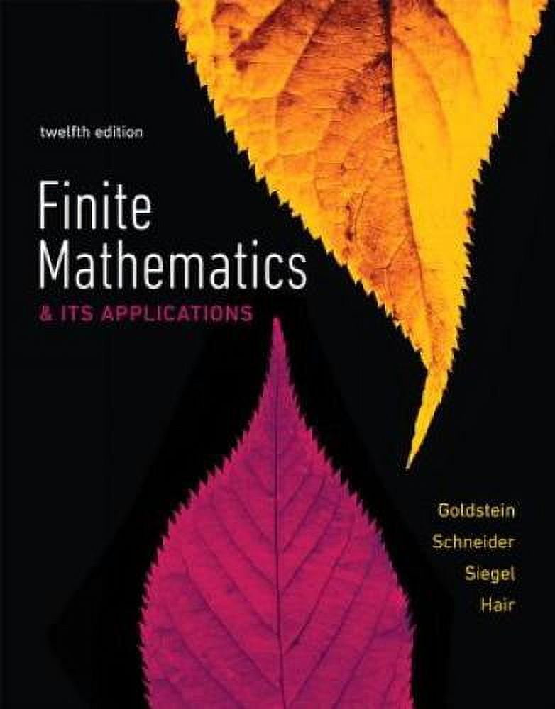 Pre-Owned Finite Mathematics \u0026 Its Applications Paperback