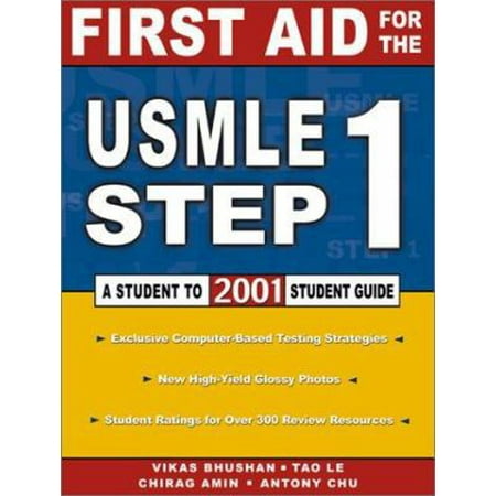 First Aid for the USMLE Step 1 2001: Student to Student Guide [Paperback - Used]