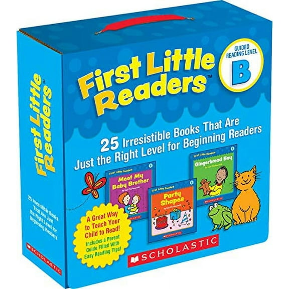 Pre-Owned First Little Readers: Guided Reading Level B (Parent Pack): 25 Irresistible Books That Are Just the Right Level for Beginning Readers Paperback