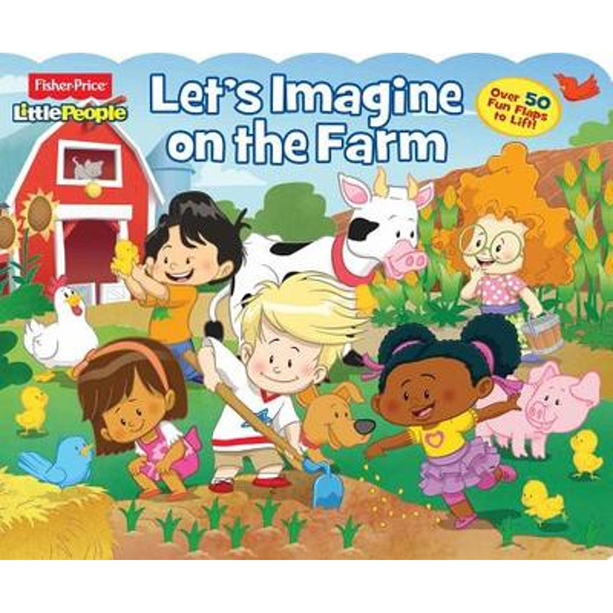 Pre-Owned Fisher-Price Little People: Let's Imagine on the Farm (Hardcover 9780794431143) by Fisher-Price