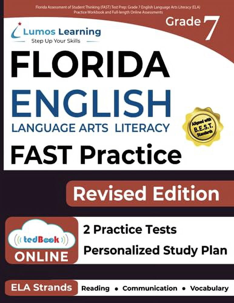 Pre-Owned Florida Assessment of Student Thinking (FAST) Test Prep ...