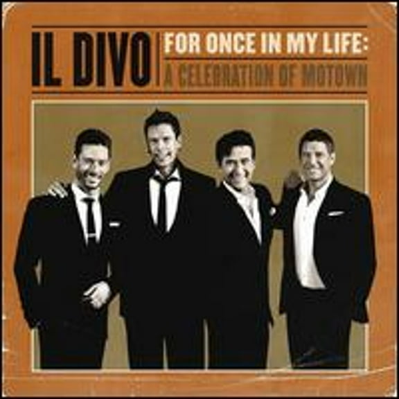 Pre-Owned For Once in My Life: A Celebration of Motown (CD 0602438142804) by Il Divo
