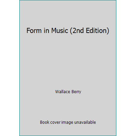 Pre-Owned Form in Music (2nd Edition) (Paperback) 0133292851
