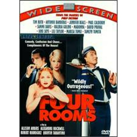 Pre-Owned Four Rooms (DVD 0717951001894) directed by Alexandre Rockwell Allison Anders Quentin Tarantino Robert Rodriguez