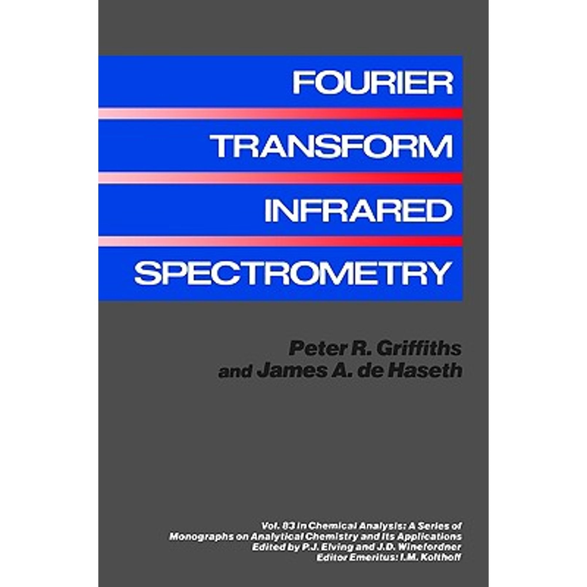 Pre Owned Fourier Transform Infrared Spectrometry Hardcover Pre owned fourier transform infrared spectrometry hardcover