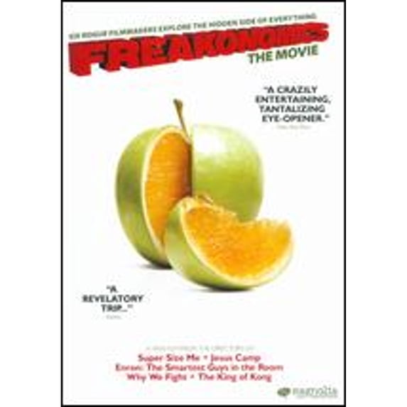 Pre-Owned Freakonomics (DVD 0876964003568) directed by Alex Gibney, Eugene Jarecki, Heidi Ewing, Morgan Spurlock, Rachel Grady, Seth Gordon