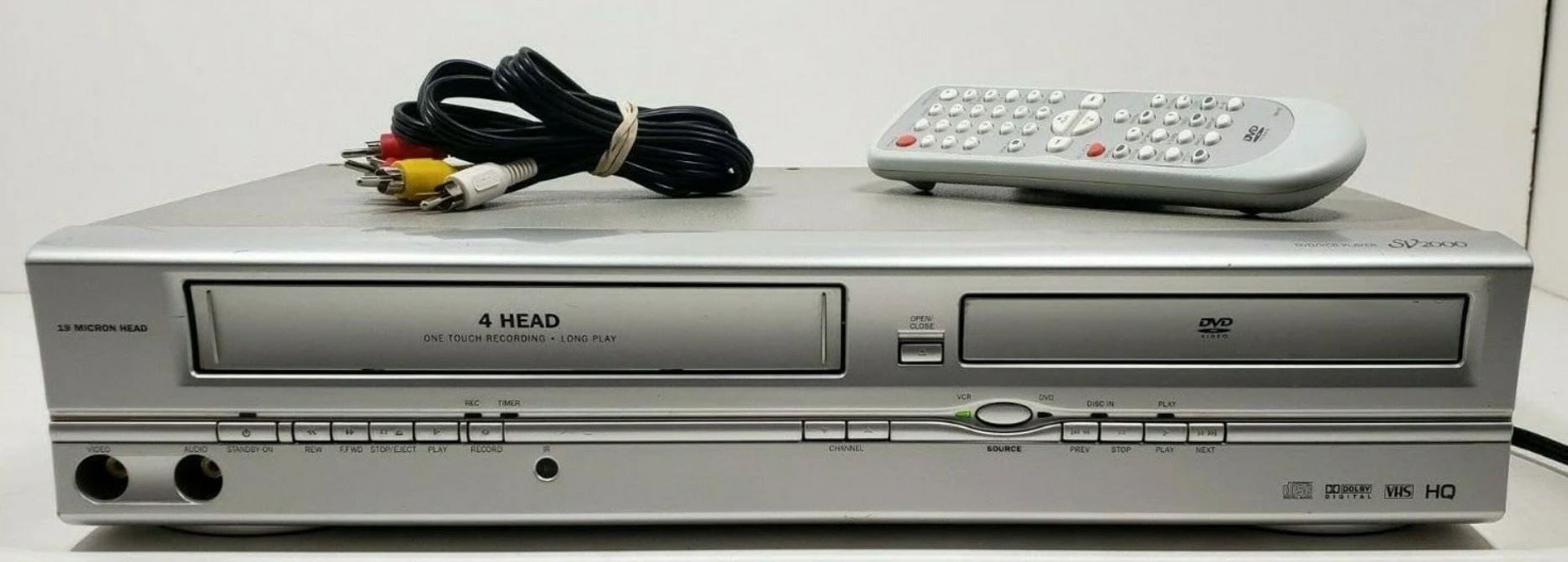 PreOwned Funai SV2000 WV805 DVD VCR Combo Dvd Player Vhs Player Combo