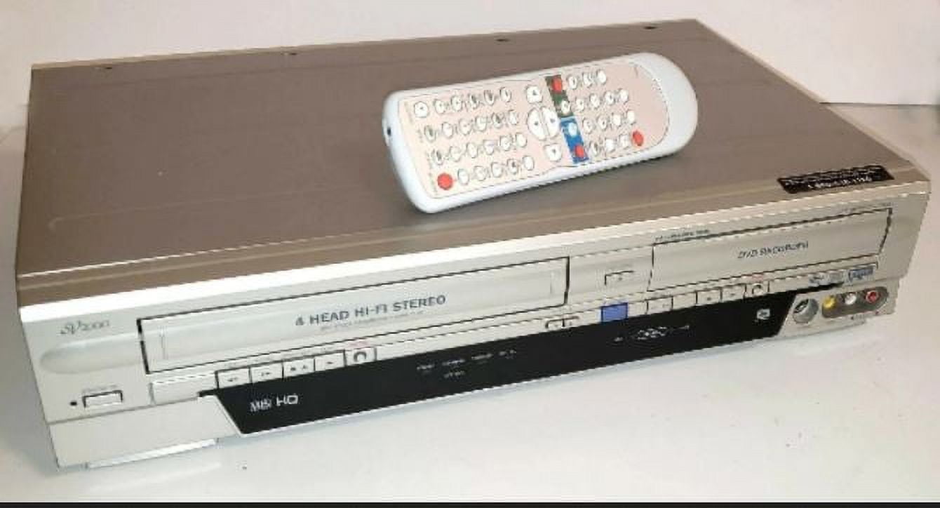 Funai WV20V6 DVD Recorder VCR Combo 1 Button Vhs to Dvd Dubbing with ...