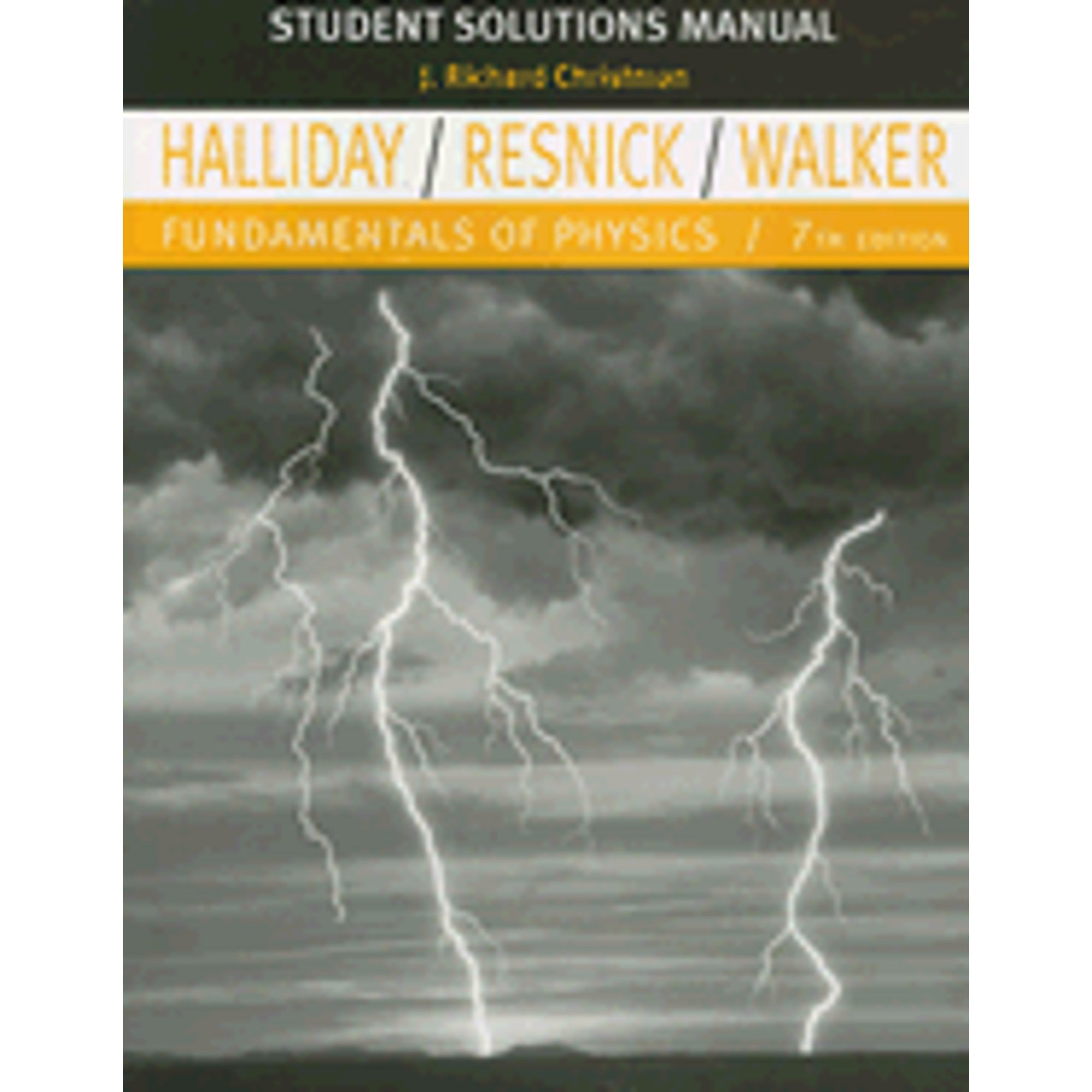 PreOwned Fundamentals of Physics Student Solutions Manual (Paperback