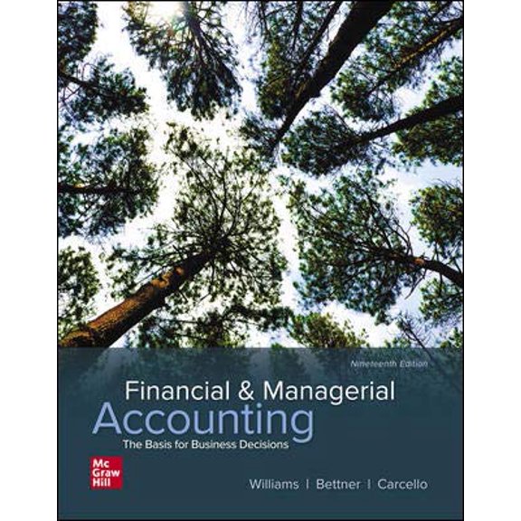 Pre-Owned GEN COMBO LL FINANCIAL & MANAGERIAL ACCOUNTING; CONNECT ACCESS CARD