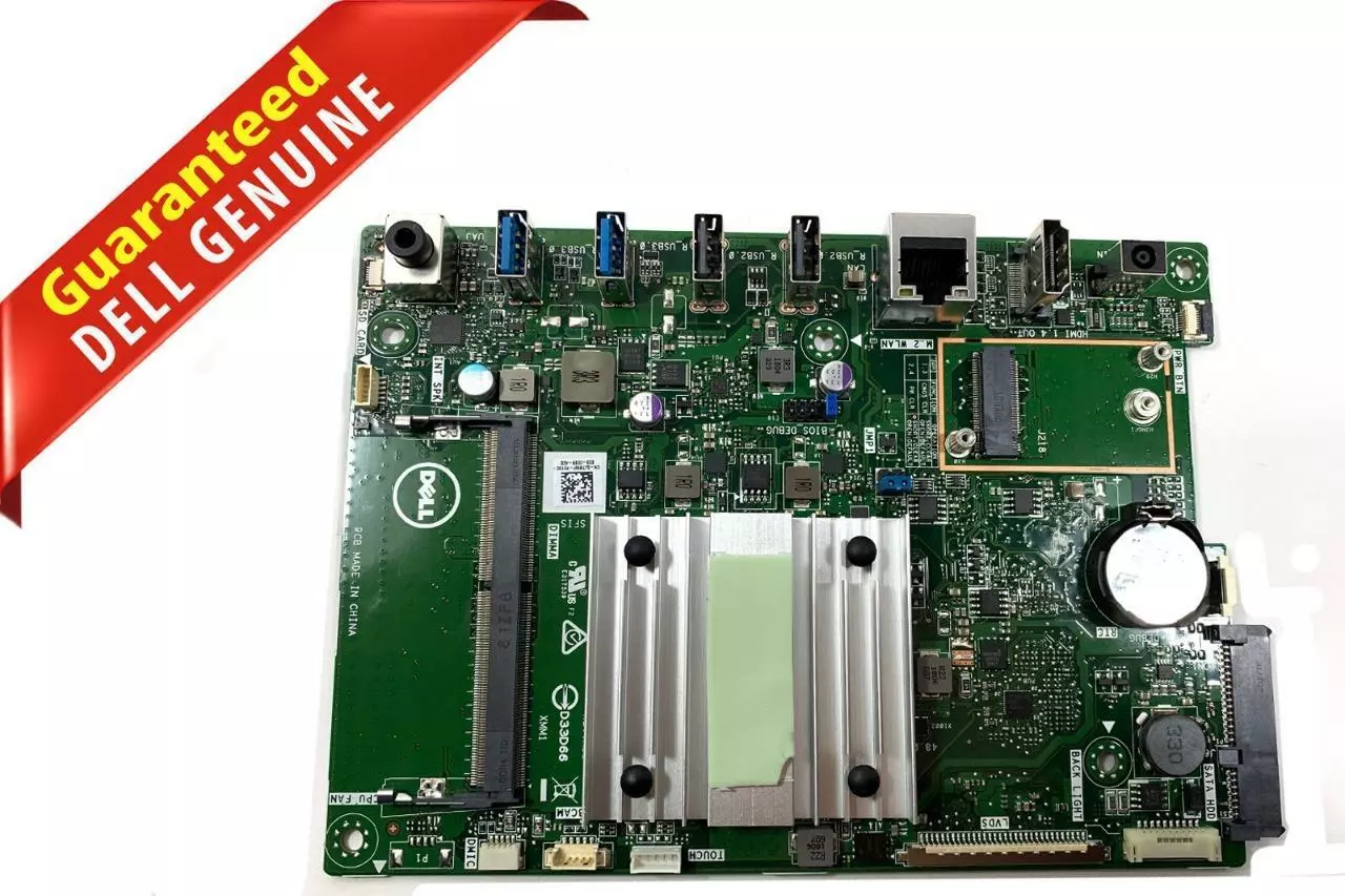 Pre-Owned Dell Inspiron 22 3275 All-In-One Motherboard AMD E2-9000e CPU, J7MNP