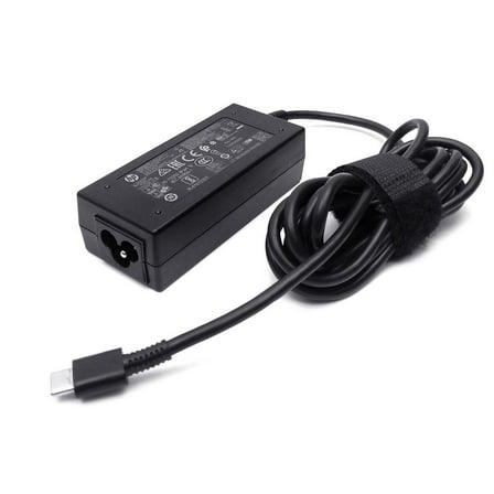 Pre-Owned GENUINE HP 45W 5V/12V/15 2A/3A/3A USB C AC POWER ADAPTER TPN-LA07 918337-001 PA-1450-33HQ