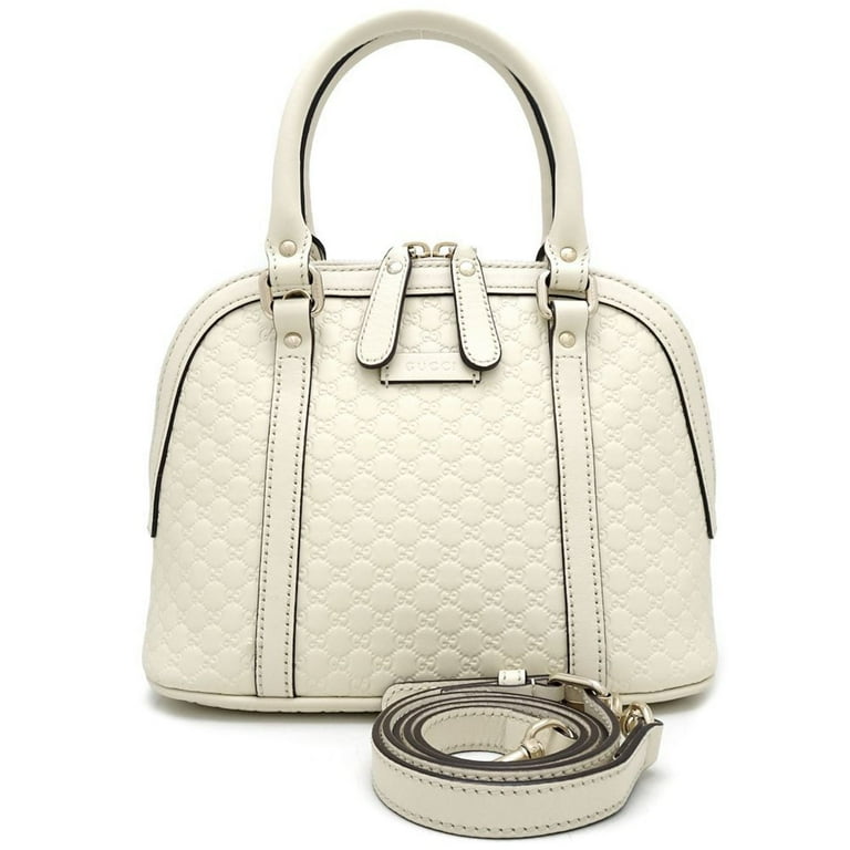 Pre-Owned GUCCI Micro Guccissima 449654 2-Way Bag Leather Off 