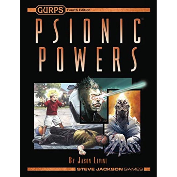 Pre-Owned GURPS Psionic Powers Paperback