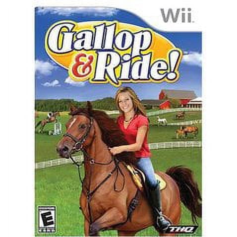 Pre-Owned Gallop and Ride, Nintendo Wii, Simulation Game, 4 Offline Players, Parental Controls