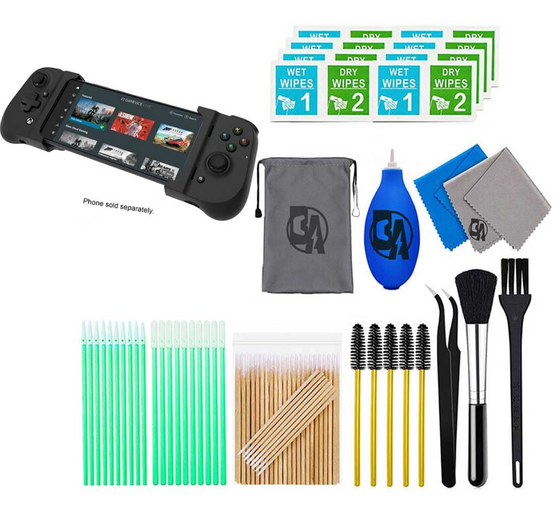 Pre-Owned Gamevice Flex Android With Cleaning Manual Kit Bolt Axtion (Refurbished: Like New)