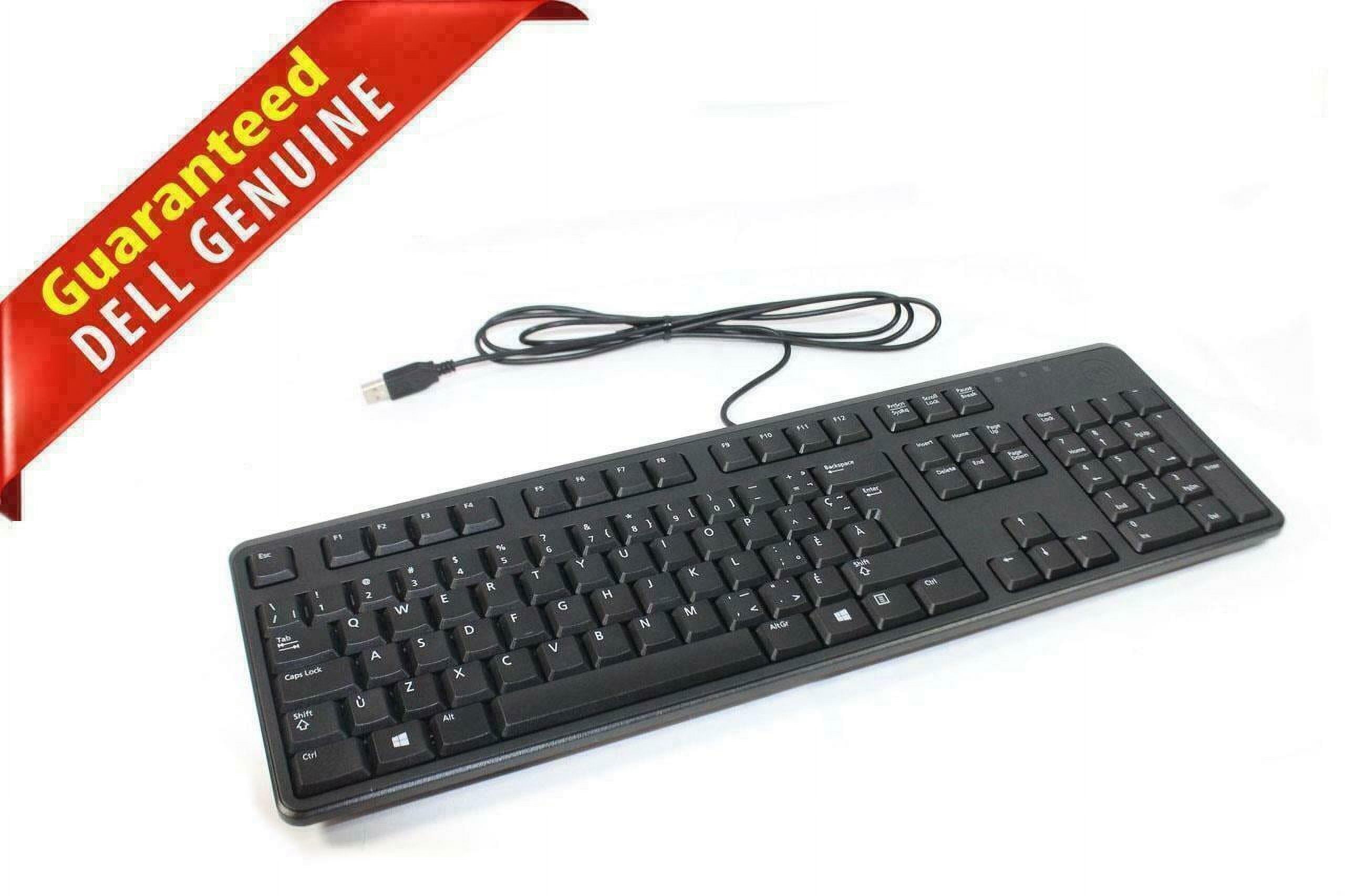 Pre-Owned Dell DJ484 Black USB Canadian French Multilingual Keyboard ...