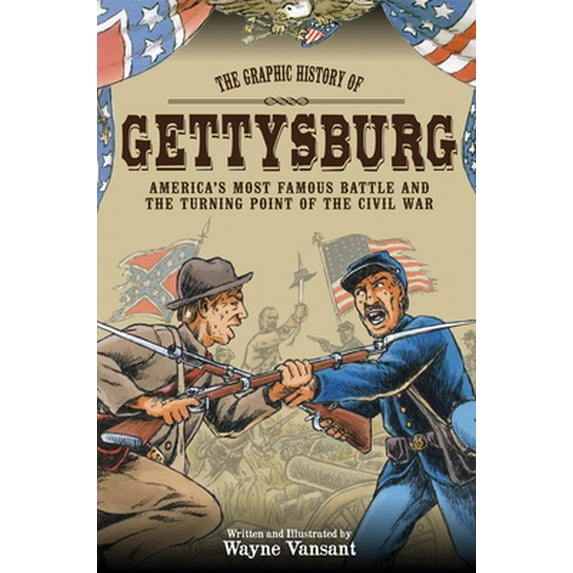 Pre-Owned Gettysburg: The Graphic History of America's Most Famous Battle and the Turning Point of the Civil War (Paperback) 076034406X 9780760344064