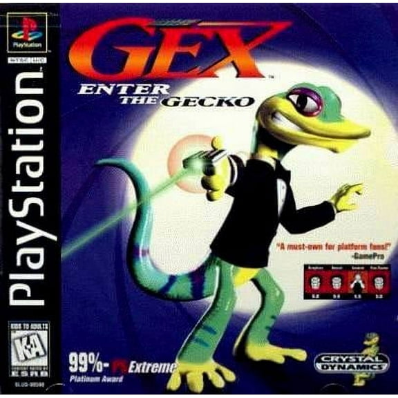 Pre-Owned Gex Enter the Gecko- Playstation PS1