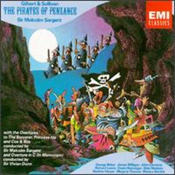 Pre-Owned Gilbert & Sullivan: The Pirates Of Penzance (CD 0077776440927) by Elsie Morison (soprano), George Baker (baritone), Heather Harper (soprano), James Milligan (bass), John Cameron (baritone);.