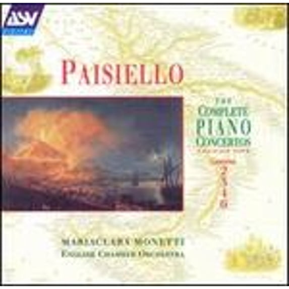 Pre-Owned Giovanni Paisiello: Piano Concertos Nos. 2, 3, 4, 6 (CD 0743625087222) by Mariaclara Monetti (piano), Stephanie Gonley (violin), English Chamber Orchestra, Stephanie Gonley (conductor)