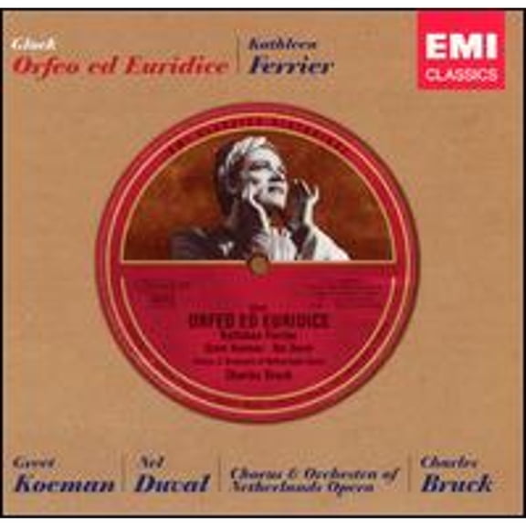 Pre-Owned Gluck: Orfeo ed Euridice (CD 0724358619423) by Greet Koeman (vocals), Kathleen Ferrier (vocals), Nel Duval (vocals), Netherlands Opera Chorus (choir, chorus);...