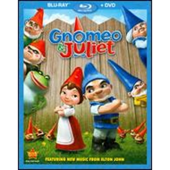 Pre-Owned Gnomeo & Juliet [2 Discs] [Blu-ray/DVD] (Blu-Ray 0786936812657) directed by Kelly Asbury