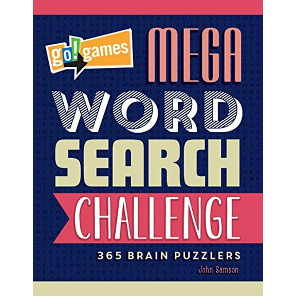 Pre-Owned Go!Games Mega Word Search Challenge (Paperback) 1623540828 9781623540821