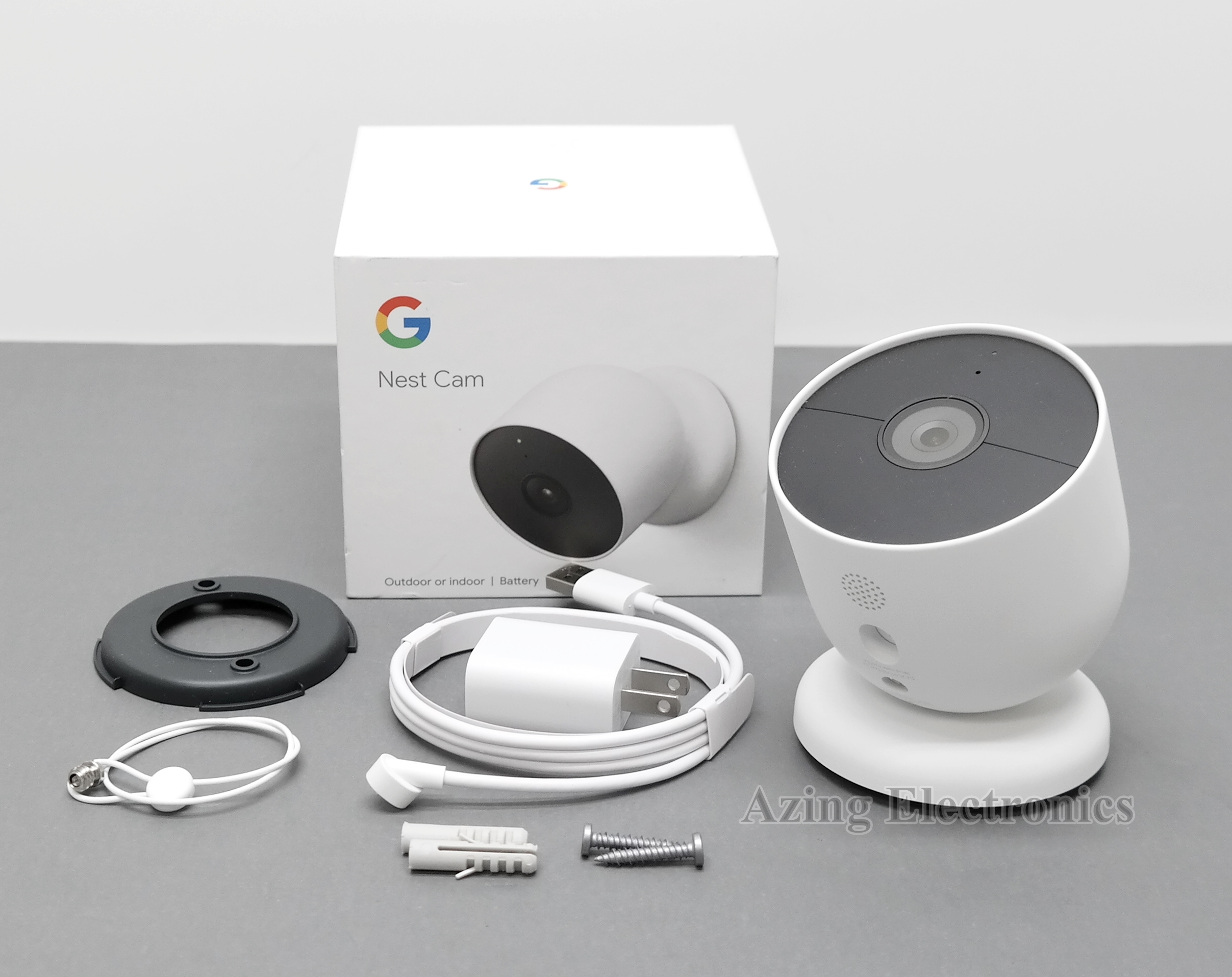 Google Nest Cam G3AL9 バッテリー式 2個セット Pre-Owned Google G3AL9 Nest Cam GA01317-US Surveillance