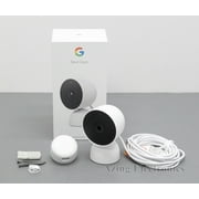 Pre-Owned Google Nest Cam (Indoor, Wired) - Snow Gdade A (Good)