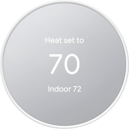 Pre-Owned Google Nest Programmable Smart Wi-Fi Thermostat - Snow(Refurbished: Good)