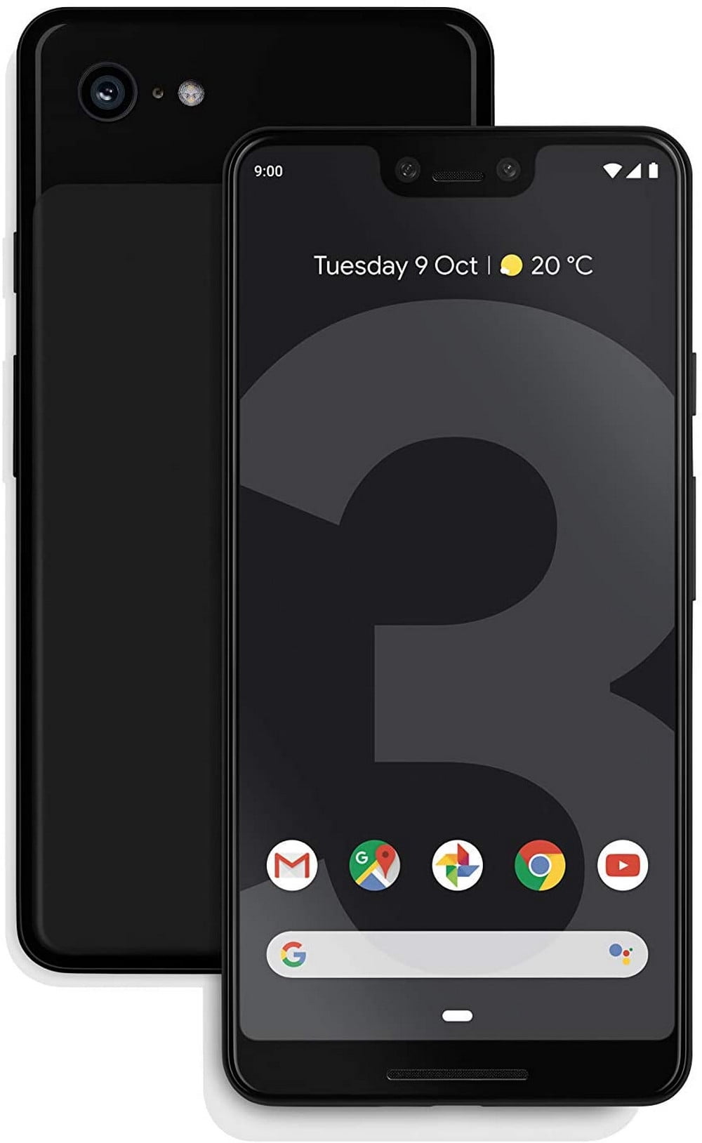その他 softbank Google Pixel3 64GB Black Google Pixel 3 - Usado, Desbloqueado, 64GB, Preto, 5.5in