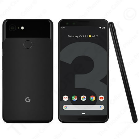 Restored Google Pixel 3 G013A 64GB Black Factory Unlocked Smartphone (Refurbished)