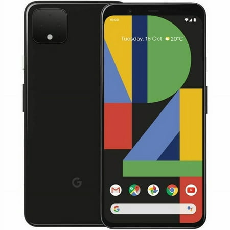 Restored Google Pixel 4 XL G020P 128GB Black Factory Unlocked 6.3" Smartphone (Refurbished)