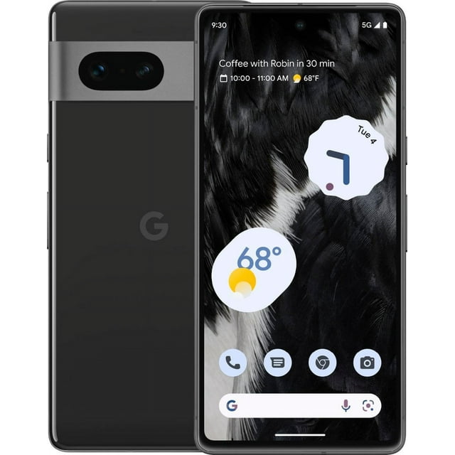 Pre-Owned Google Pixel 7 256GB Unlocked Obsidian GA04528-US (Good)