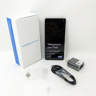 Pre-Owned Google Pixel 7 5G 128GB GQML3 Verizon Unlocked 8GB RAM Phone Obsidian - Generic Box (Good)