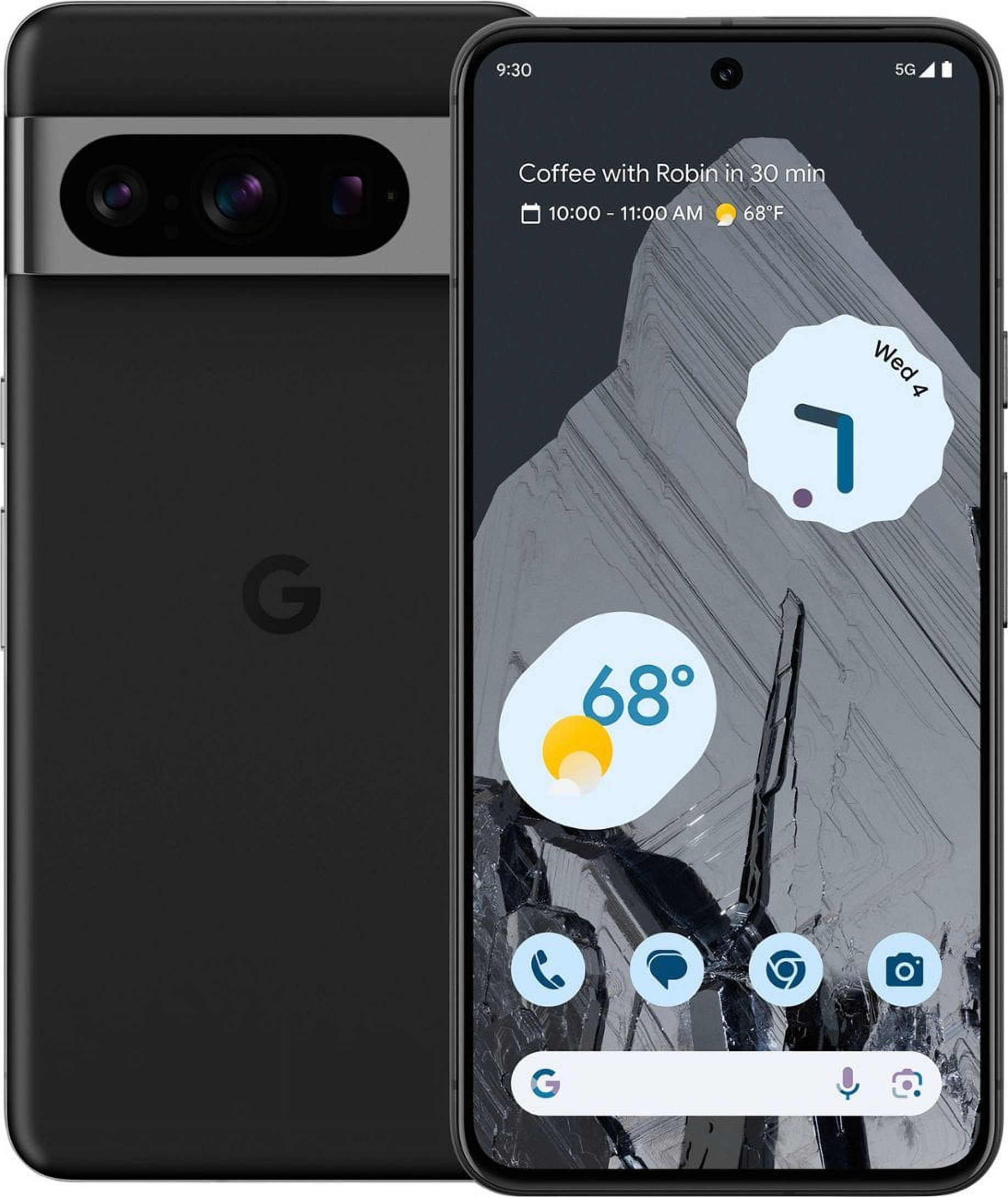 New Google Pixel 7 128GB Smartphone, Obsidian, Unlocked