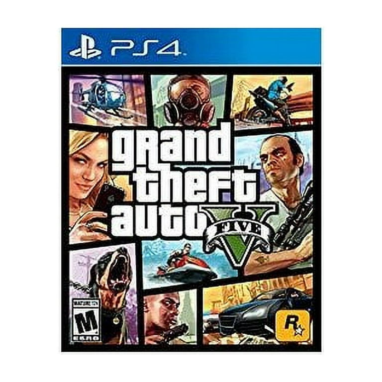 Pre-Owned Grand Theft Auto 5 GTA For PlyStation PS4 (Refurbished: Good) 