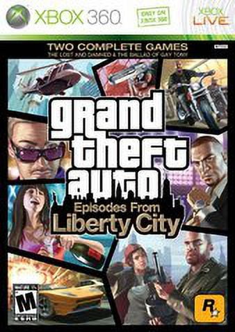 Restored Grand Theft Auto Episodes From Liberty City - Xbox 360 (Refurbished)
