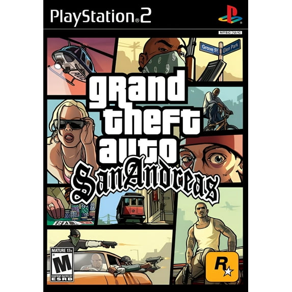Grand Theft Auto San Andreas - PS2