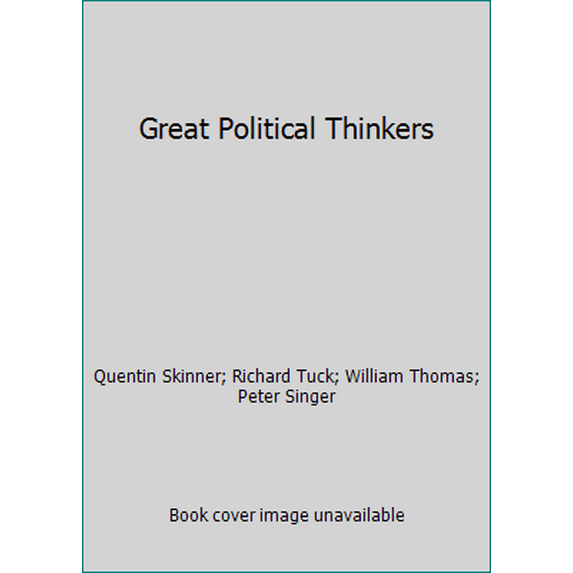 Pre-Owned Great Political Thinkers (Paperback) 019285254X 9780192852540
